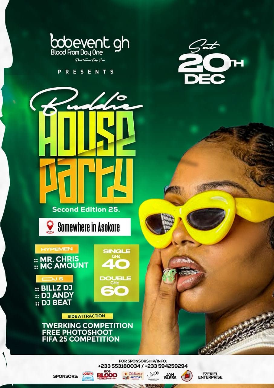 Baddie House Party flyer